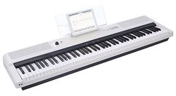 The ONE Smart Keyboard Pro, 88-Key Digital Piano Keyboard, Portable Digital Piano, Weighted Acti ...