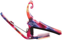 Kyser Quick-Change Capo for 6-string acoustic guitars – Tie-Dye