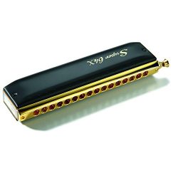 Hohner Super 64X Gold & Black Harmonica