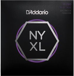 D’Addario NYXL1150BT Nickel Wound Electric Guitar Strings, Balanced Tension Medium