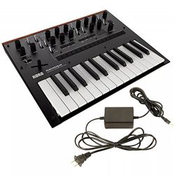 Korg Monologue Monophonic Analogue Synthesizer Black w/FREE Power Supply