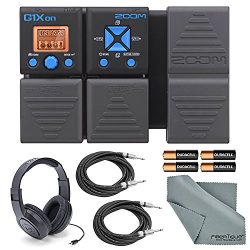 Zoom G1Xon Guitar Effects Pedal with Expression Pedal + Basic Accessories – Samson Stereo  ...