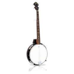 5-String Banjo with White Jade Tune Pegs & Rosewood Fretboard