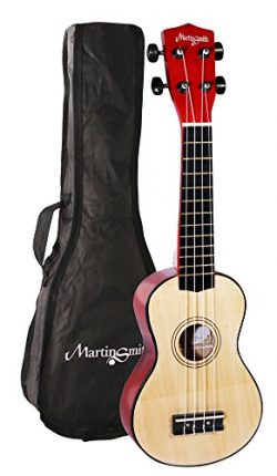 Martin Smith UK-222-A Soprano Ukulele, Natural