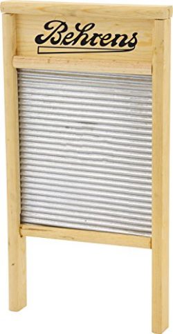 Behrens BWBG12 Galvanized Washboard, Large