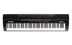 Alesis Coda Pro | 88-Key Digital Piano with Hammer-Action Keys, Split Keyboard & Voice Layer ...