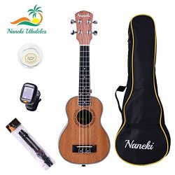 Naneki Soprano Ukulele Bundle. World’s Most Traditional & Popular Sized Uke. Exception ...