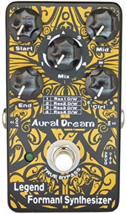 Aural Dream Legend Formant Synthesizer Guitar Effects Pedal with 9 Human Vowels based on expandi ...