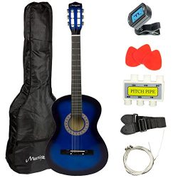 Martin Smith W-38-BL Acoustic Guitar Pack, Blue