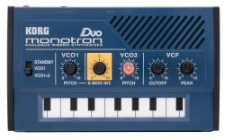 Korg MONOTRONDUO 0-Key Dual Oscillator Analog Pocket Synthesizer