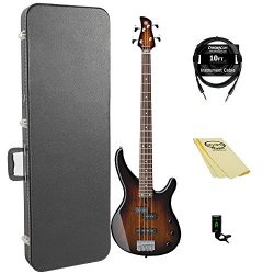 Yamaha TRBX174EW TBS 4-String Bass Guitar Pack