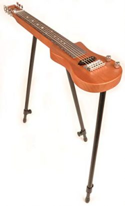 SX LAP 1 NAT Natural Lap Steel Guitar w/Free Detachable Stand and Padded Carry Bag