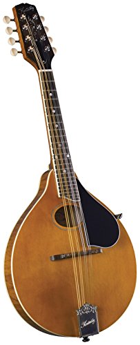 Kentucky KM-272 Artist Oval Hole A-Style Mandolin – Transparent Amber