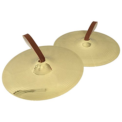 Percussion Plus PP869 Marching Pair Budget Cymbals, 10Inch