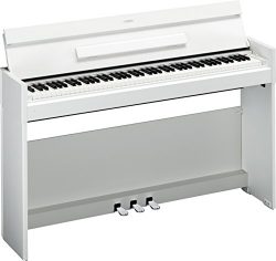 Yamaha Arius YDPS52 Traditional Console Style Digital Piano, White