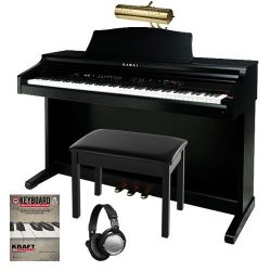 Kawai CE220 Digital Piano COMPLETE HOME BUNDLE – 4 Items