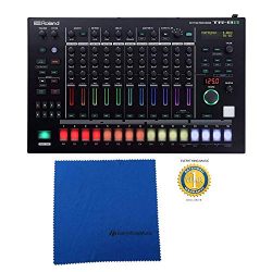 Roland TR-8S Rhythm Performer Drum Machine/Step Sequencer with Sample import, Microfiber and Fre ...