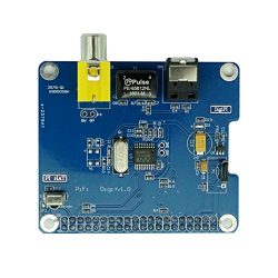 Geekteches HiFi DiGi+ Digital Sound Card Module I2S SPDIF Interface, Optical Fiber for Raspberry ...