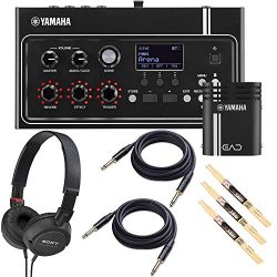 Yamaha EAD10 Electronic Acoustic Drum Module Bundled with 1 x Samson Open Ear Stereo Headphones, ...