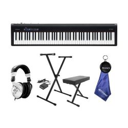 Roland Roland FP-30 Digital Piano with Keyboard Stand, Bench, Pedal and Headphone Kit