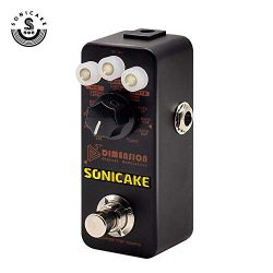 SONICAKE 5th Dimension Digital Modulation Effects Pedal w/h 11 Effects of Phaser, Flanger, Choru ...