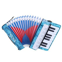 Accordion for kids Children, 17 Key 8 Bass Mini Small Piano Accordions Educational Musical Instr ...