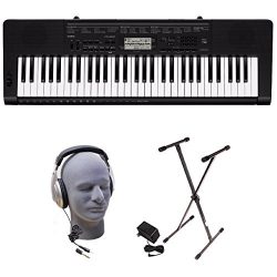 Casio CTK-3500 PPK 61-Key Premium Keyboard Pack with Stand, Headphones & Power Supply