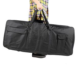 ammoon 61-Key Keyboard Electric Piano Organ Gig Bag Soft Case Dual Zipper 39.3″ * 15.7R ...