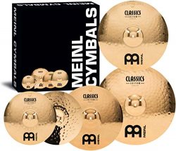 Meinl Cymbals CC-141620+18 Classics Custom Bonus Pack Cymbal Box Set with FREE 18″ Crash ( ...