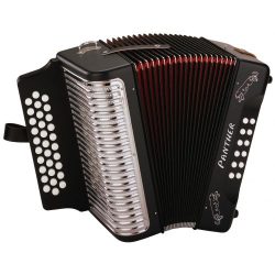 Hohner Panther 31 Button Diatonic Accordion in GCF