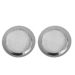 B Blesiya 2pcs Sound Hole Insert Screen Speaker Grills for Resonator Cigar Box Guitar