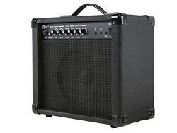 Monoprice 611720 20-Watt 1×8 Guitar Combo Amplifier – Black With 86dB of Gain, 1/4 In ...