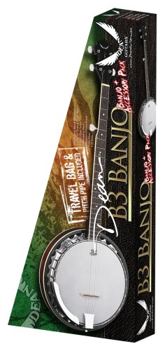 Dean Banjo Pack with Gig Bag, Strap and Pitch Pipe