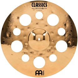 Meinl 18″ Trash Crash Cymbal with Holes  –  Classics Custom Brilliant – Made i ...