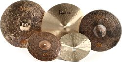 Meinl Cymbals MJ401+18 Mike Johnston Pack Byzance Cymbal Box Set with Free 18″ Byzance Ext ...