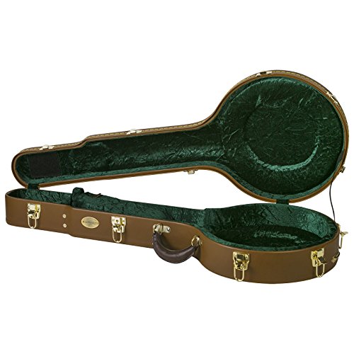Superior CD2536 Deluxe Hardshell 12" Openback Banjo Case MusicalBin