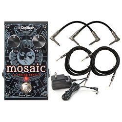 Digitech Mosaic Polyphonic 12 Strings Guitar Effect Pedal for Electric and Acoustic electric gui ...