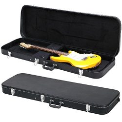 Yaheetech Electric Bass Guitar Hard Case Black