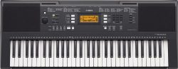 Yamaha PSRE343 61 Key Entry Level Portable Keyboard with Survival Kit B2