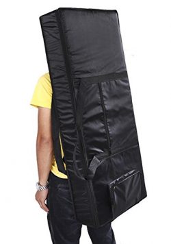 61-Key 54-Key Keyboard Electric Piano Organ Gig Bag Soft Case Dual Zipper 420D Cloth Padded Case ...