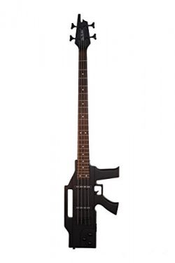 Directly Cheap 4 String Bass Guitar Black (GB47-BK+Lessons