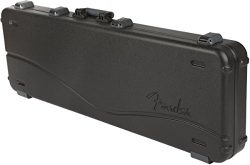 Fender Deluxe Molded Jazz and Precision Electric Bass Guitar Case – Black