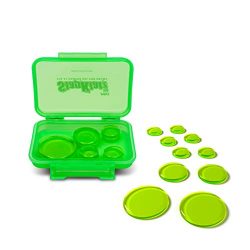 SlapKlatz Pro – Alien Green | 10 Pieces of Superior Drum Gel Dampeners in 3 Sizes | FREE r ...