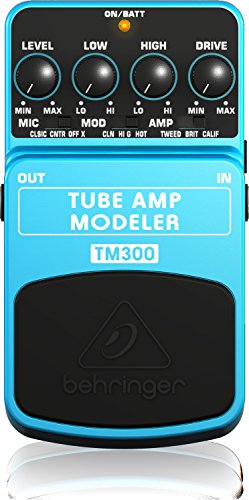 Behringer TM300 Ultimate Tube Amp Modeling Instrument Effects Pedal