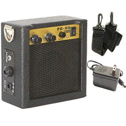 Luvay Guitar Mini Amplifier with Power Adapter for Guitar, Ukulele, Bass, Violin, Mandolin, Banj ...