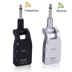 Getaria 2.4GHZ Wireless Guitar System Built-in Rechargeable Lithium Battery Digital Transmitter  ...