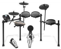 Alesis Drums Nitro Mesh Kit | Eight Piece All-Mesh Electronic Drum Kit With Super-Solid Aluminum ...