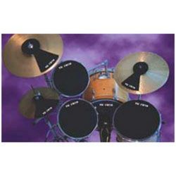 Vic Firth Drum Mute Prepack with Mutes Sized 12, 13, 14, 16, 22 Inches, Hi-hat and 2 Cymbal Mutes