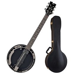 Dean BW6E BC Backwoods 6 String Acoustic Electric Banjo w/ Case