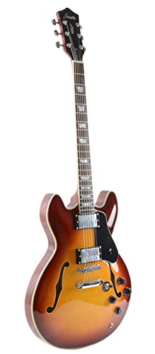 Firefly FF338 Semi Hollowbody Guitar (Ice Tea).